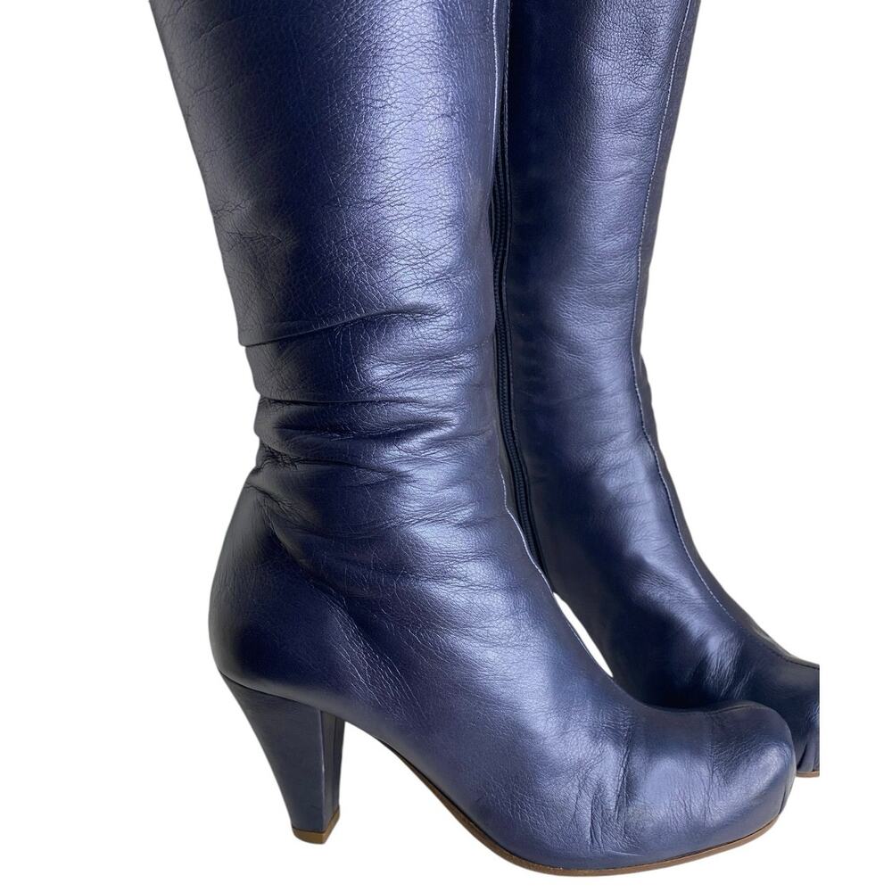 CHIE MIHARA VINTAGE GENUINE LEATHER BOOTS WOMEN'S SIZE 36.5 - Picture 7 of 11